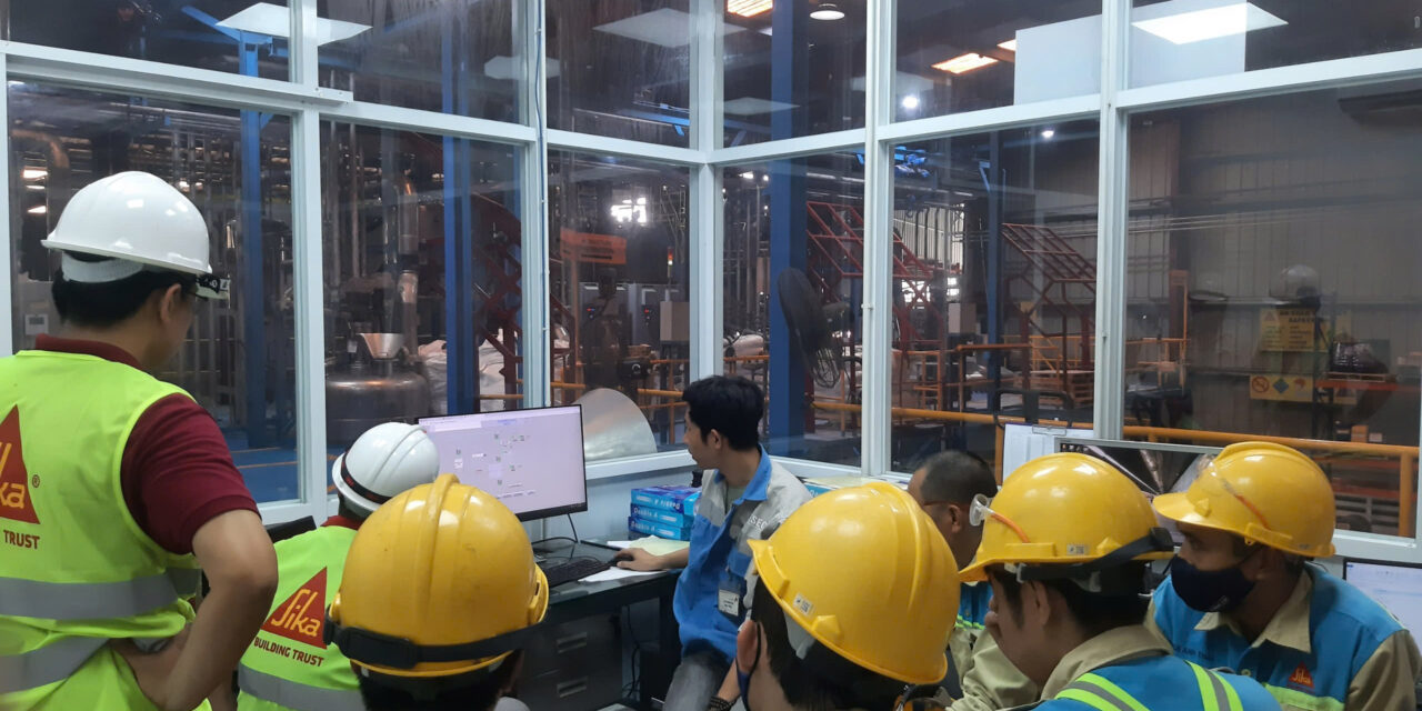 ESEC provides control solutions for the concrete admixtures production line system for SIKA Nhon Trach