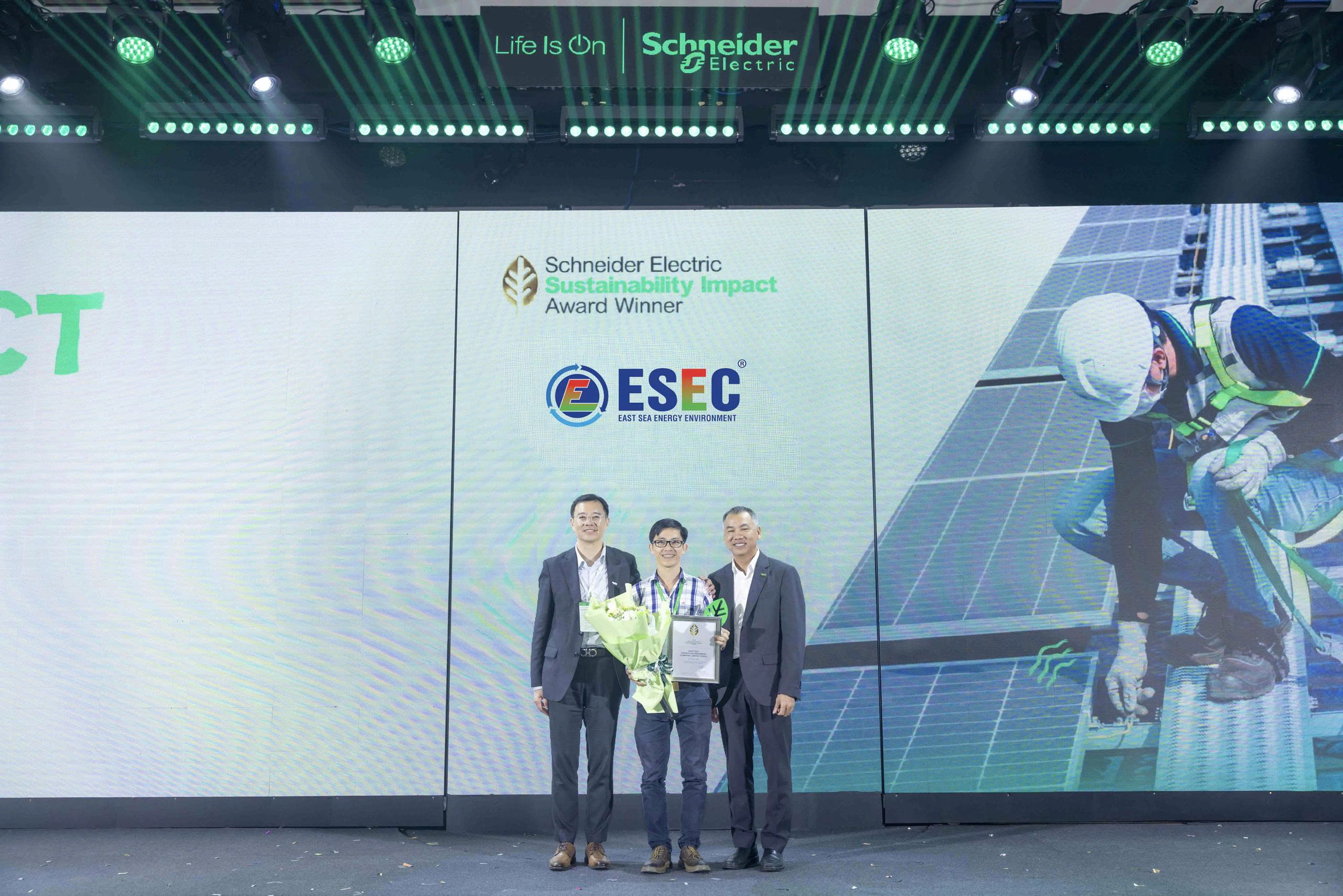 Sustainability Impact Award 2025: ESEC Honored for the Third Consecutive Year